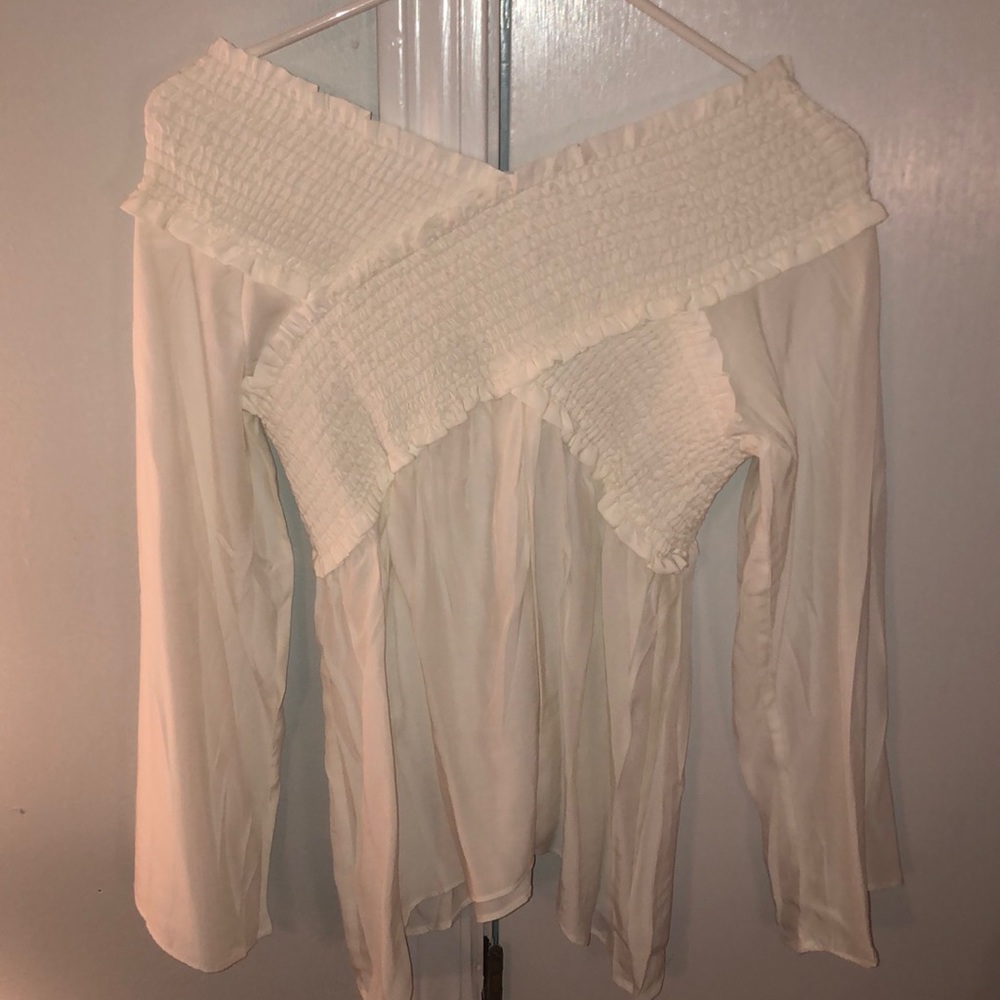 Vici off the shoulder blouse